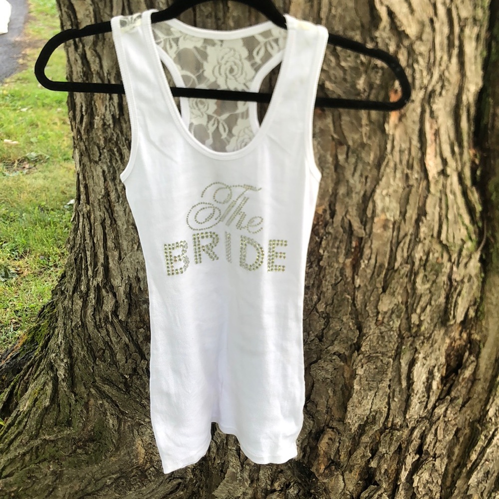 David’s bridal the bride tank top